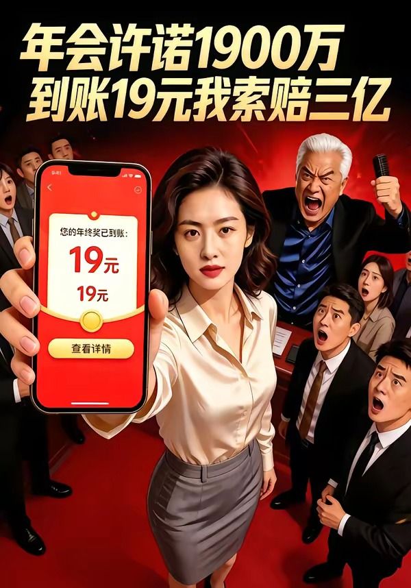 年会许诺1900万，到账19元我索赔三亿封面图